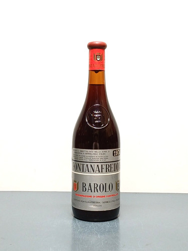 Barolo 1974 fontanafredda - barolo,