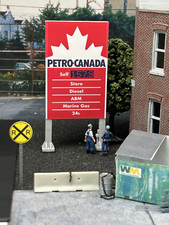 Insegna prezzo stazione di