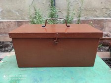 Vecchia scatola cassetta legno