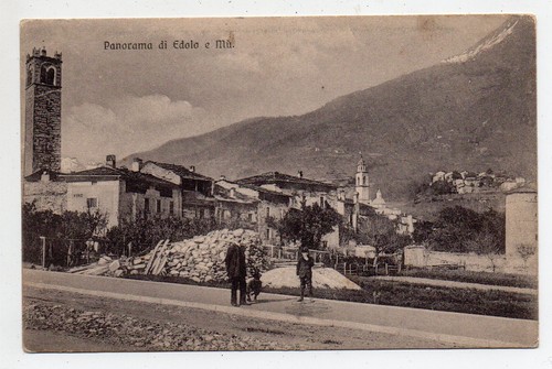 Edolo panorama di - -,