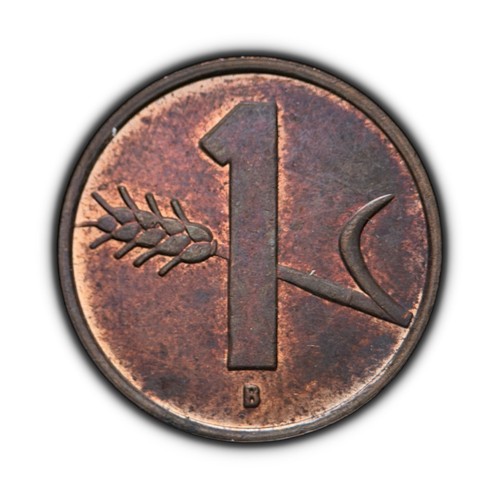 Svizzera 1954 rappen b - svizzera., 1