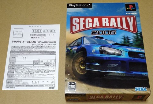 Ps2 sega rally - ps2, +