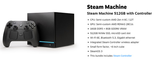 Valve steam machine - steam, con