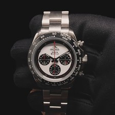 Orologio Uomo 39mm Cronografo Vintage