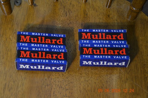 Mullard el34 nuovi testati - 4,