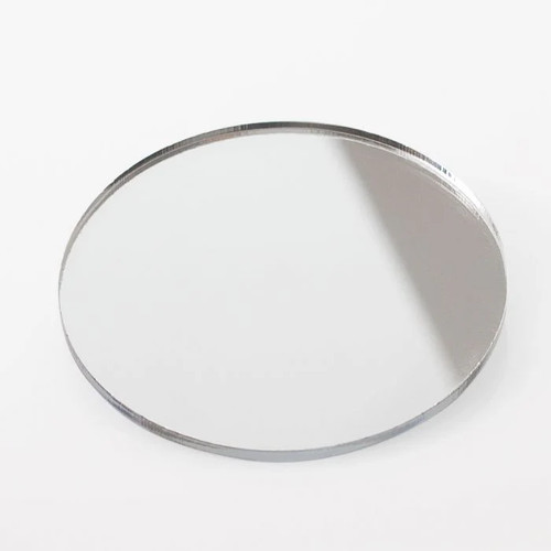 Round mirror acrylic disc - acrylic,