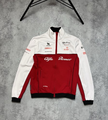 Giacca full zip alfa romeo - zip,