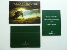 Rolex Submariner libretto set