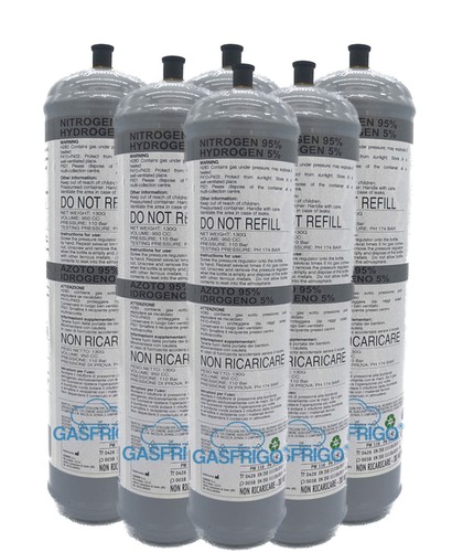Bombole cartuccia azoidro da - 6,