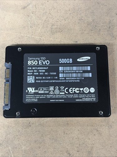 Samsung 850 evo 500 - samsung, gb