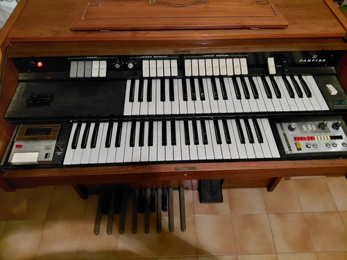 Organo elettrico farfisa due - organo,