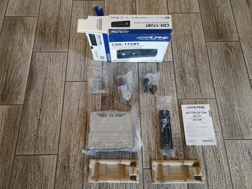Alpine cde 172bt receiver - cde-172bt, cd