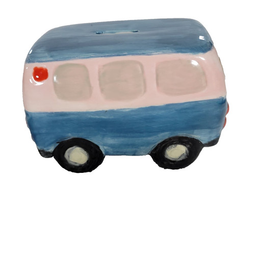 Volkswagon bus ceramic bank - ceramic,