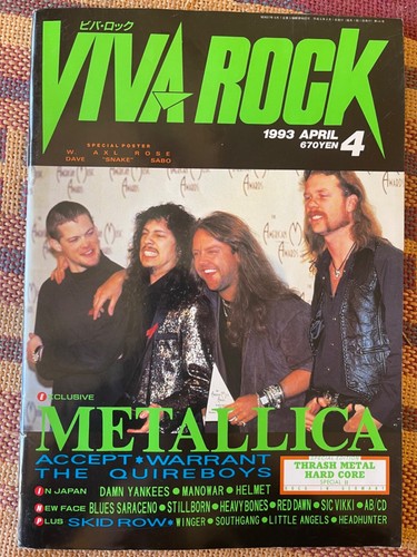 Metallica viva rock - -, magazine