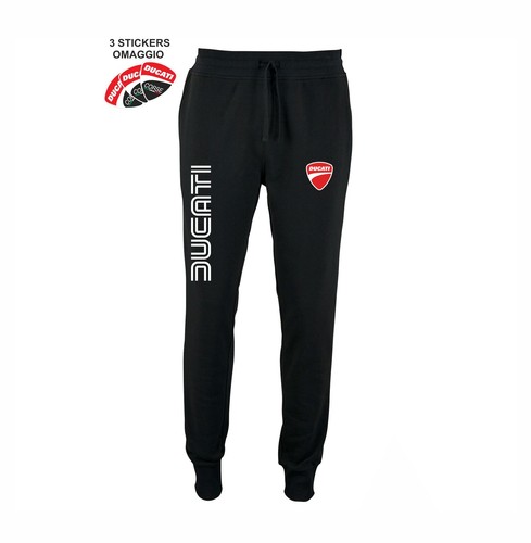 Pantalone tuta felpato ducati - pantalone,