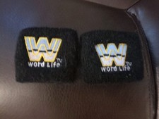 John Cena Word Life fasce da polso polsini originali 2003 vintage Wwe