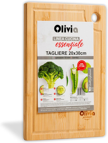 Tagliere rettangolare legno - rettangolare, in