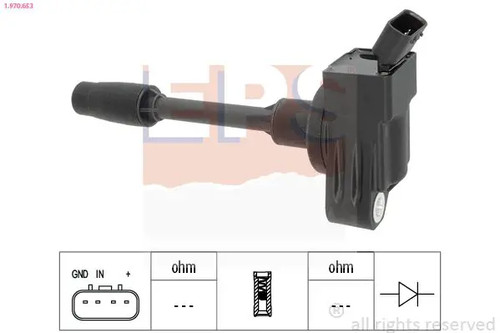 Bobina accensione 970 653 - bobina,