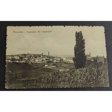 Cartolina Moncalvo - Panorama dai Cappuccini