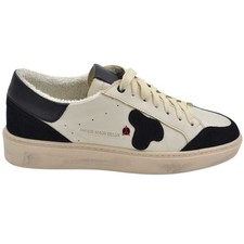 SNEARKERS UOMO BEIGE IN VERA