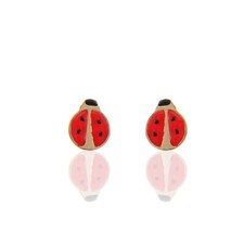 Girl Ladybug Yellow Gold