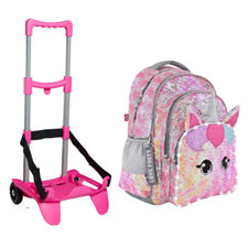 Grande zaino unicorno - unicorno, footy