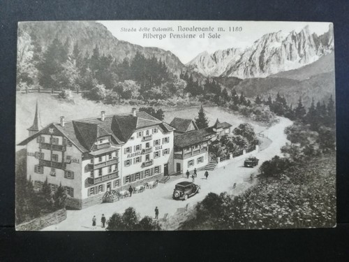 Cartolina novalevante albergo - cartolina,