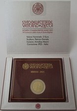 Vaticano 2 euro 2021 Dante