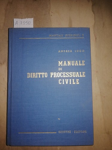 Manuale diritto processuale - manuale,