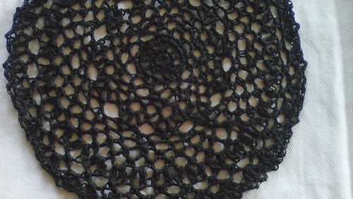 Natale centrino nero - ,