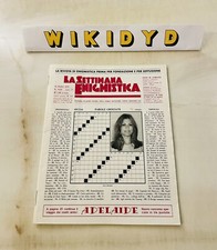 DYLAN DOG SU RIVISTA LA SETTIMANA ENIGMISTICA