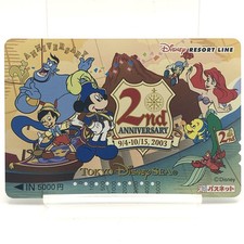 Carta Mickey Ariel Pinocchio