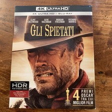 Blu Ray Gli Spietati Clint Eastwood 4k ultra Hd Definizione HDR movie 2 dischi