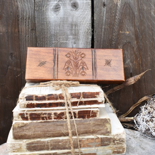 Vintage hand carved folk art - folk,