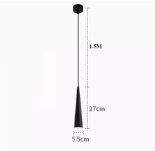 Aluminum LED Pendant Lamp 7W