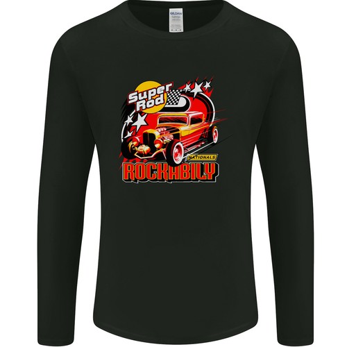 Shirt uomo rockabilly hot - uomo,