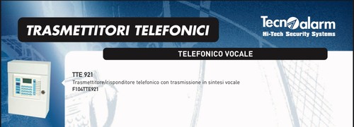 Tte 921 combinatore telefonico - tte,