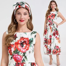 Vestito Bianco Floreale
