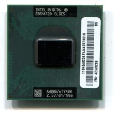 Intel core duo mobile t9400 - core,
