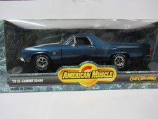 Ertl Scala 1/18 Diecast 7263 - 1970 Chevrolet El Camino SS454 - Blu