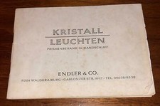 Vintage Endler & Co luci di
