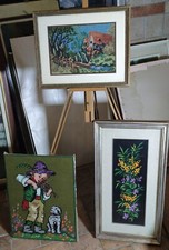 Lotto quadro punto croce - lotto,