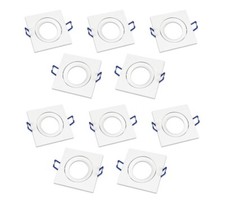 10 porta faretto da incasso