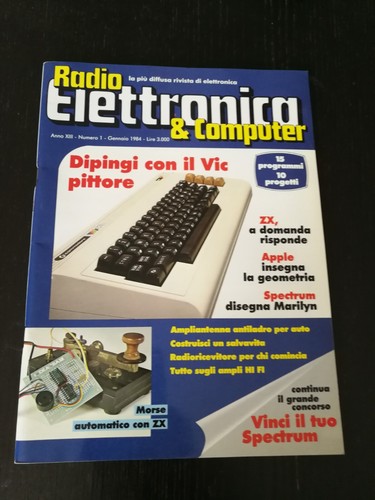 1984 rivista radio elettronica - rivista,