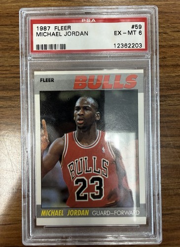 1987 fleer michael jordan - -,
