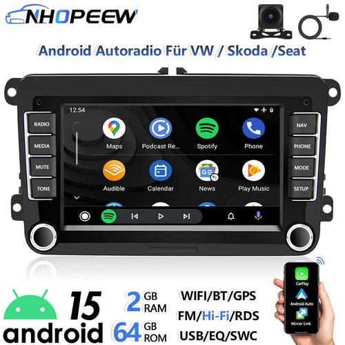 Carplay android 15 - 2+64,