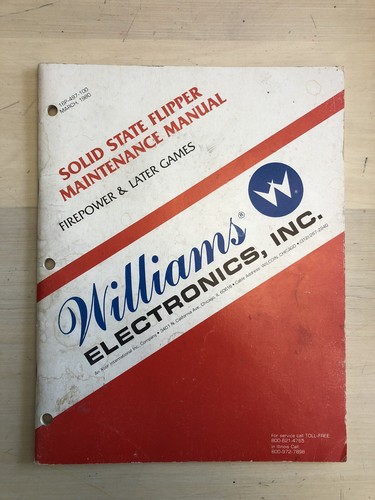 Williams flipper stato - a,