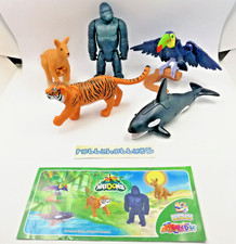 SERIE COMPLETA NATOONS (MAXI) VDB01 - VDB07 + 5 BPZ KINDER ITALIA 2022/2023