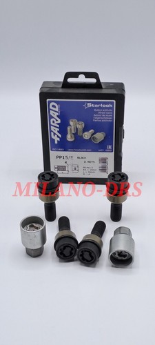 Bulloni antifurto black farad - antifurto,