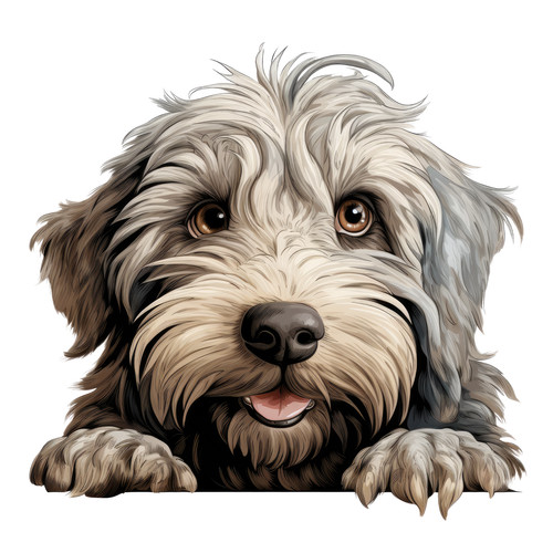 Adesivi auto cane pastore - cane,